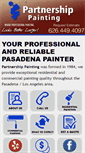 Mobile Screenshot of partnershippainting.com